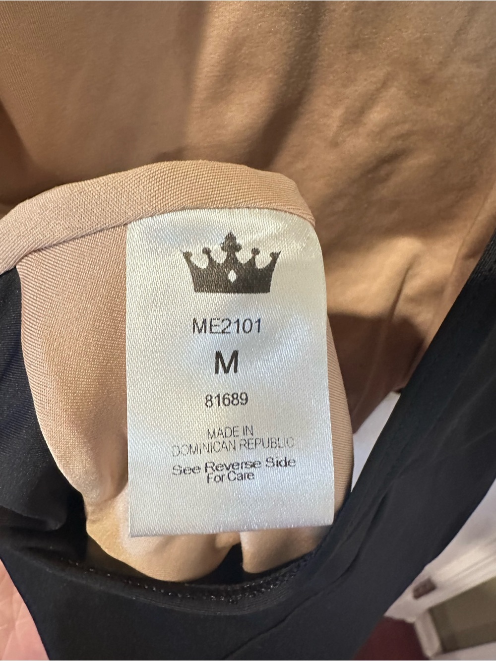 Mariia Crown Black Leotard - Picture 3 of 3